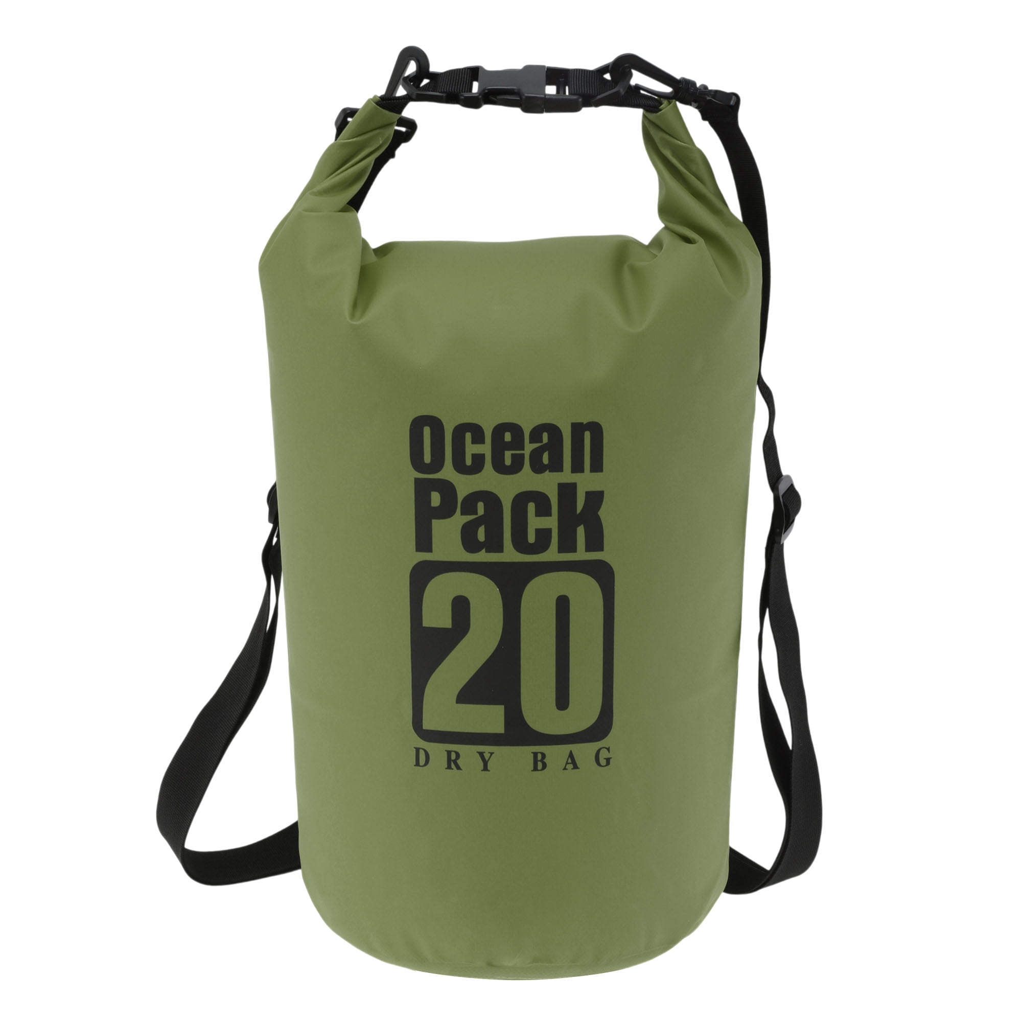 Unique Bargains Durable Waterproof Dry Bag Army Green