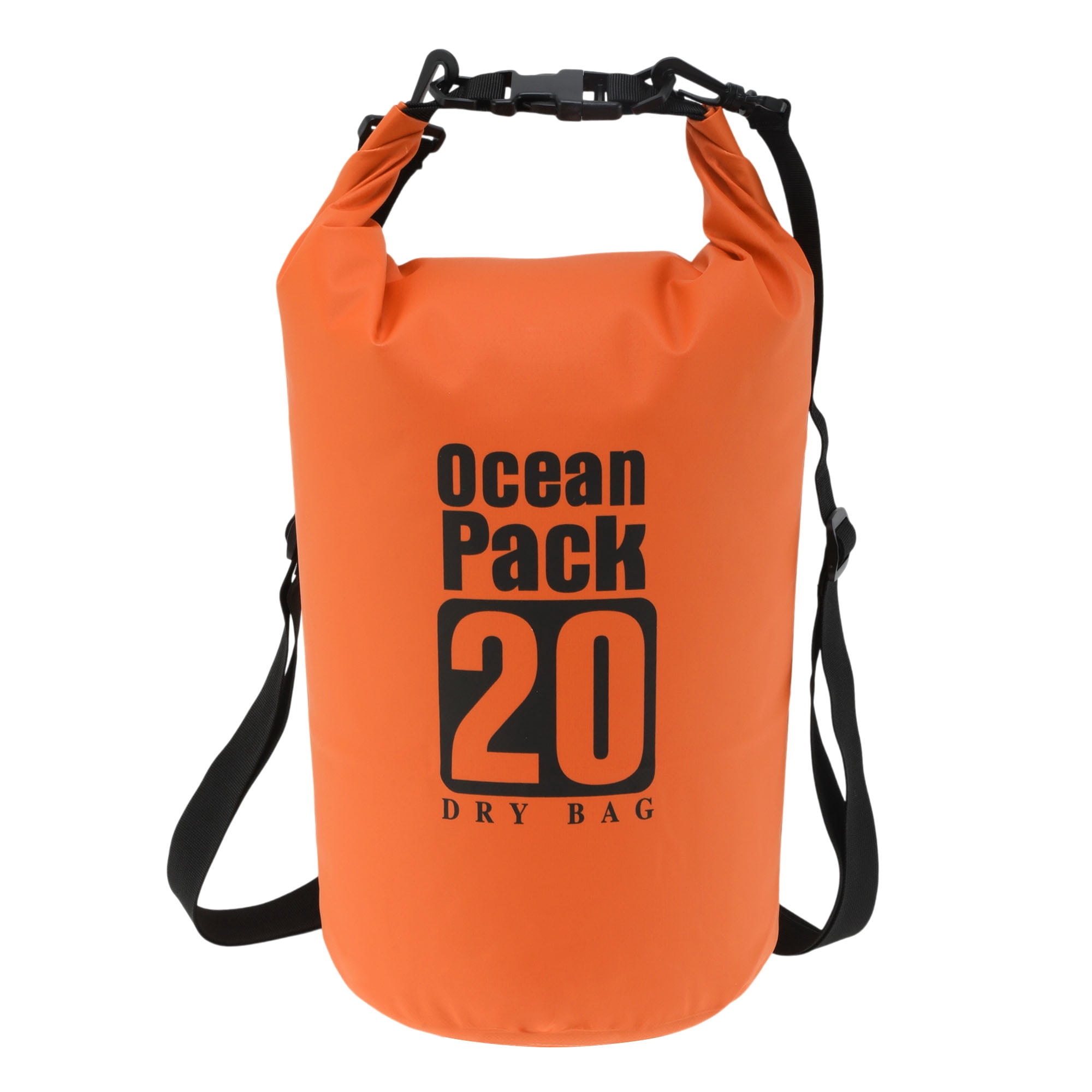 Unique Bargains Durable Waterproof Dry Bag Orange Pattern 3