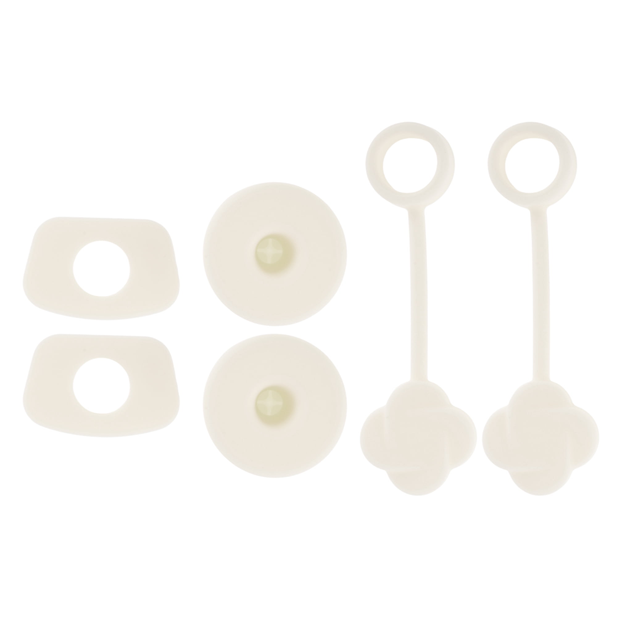 Unique Bargains Dust-Proof 30oz Straw Cover Set of 2 Beige