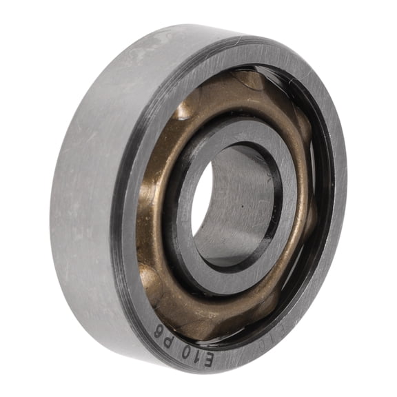 Unique Bargains E10 Deep Groove Ball Bearings 10x28x8mm P6 Open Type Lubricated Bearings 1 Pc Car Scooter Skateboard Wheel Universal Silver Tone Gold Tone