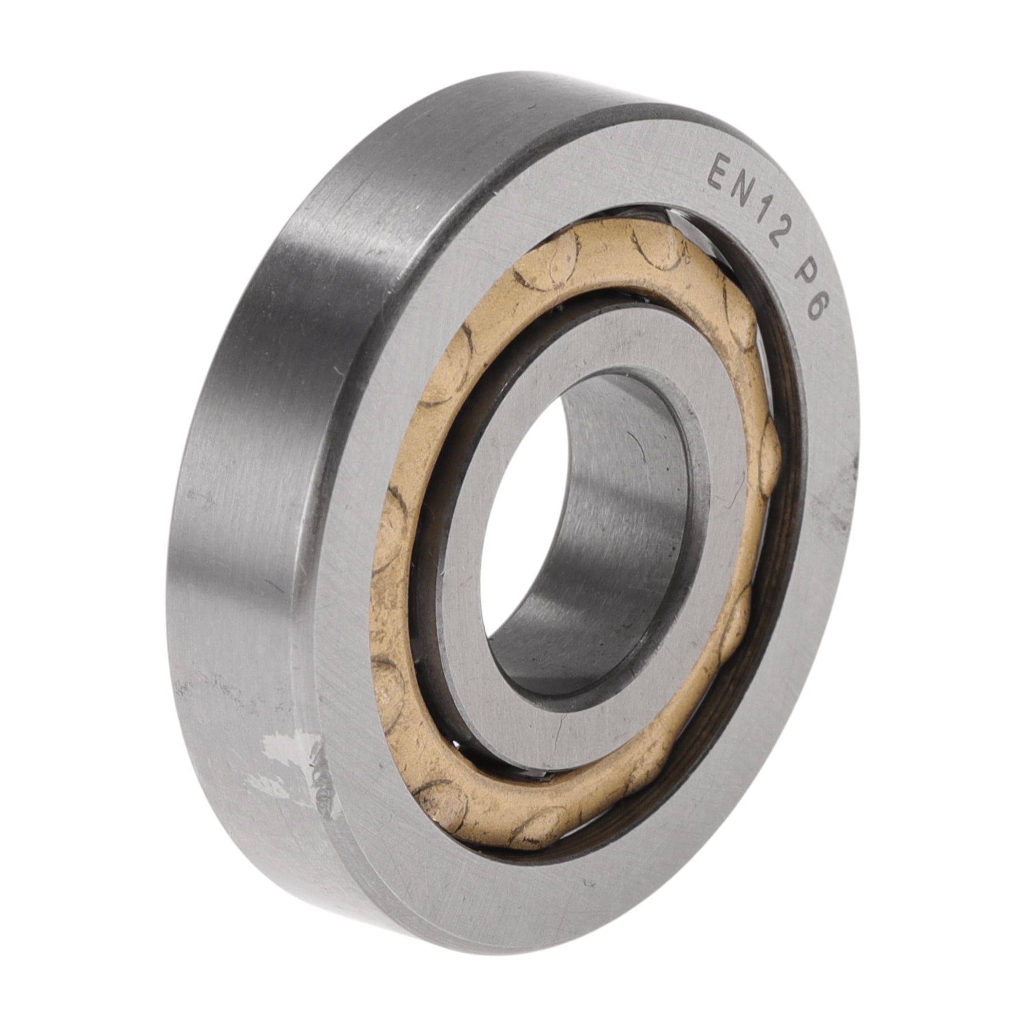 Unique Bargains EN12 Deep Groove Ball Bearings 12x32x7mm P6 Open Type Lubricated Bearings 1 Pc Car Scooter Skateboard Wheel Universal Silver Tone Gold Tone