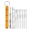 thumbnail image 1 of Unique Bargains Earwax Cleaning Tool Kit Portable Stainless Steel Gold Tone, 1 of 7