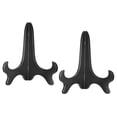 Unique Bargains Easel Plate Holder Plastic Folding Stand Picture Frame ...