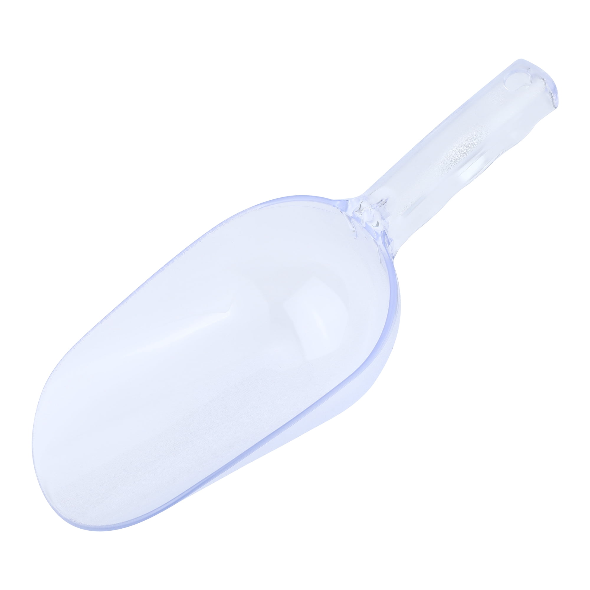 Unique Bargains Easy Clean Plastic Candy Buffet Ice Shovel Clear-1PCS 12.6*4.9inch