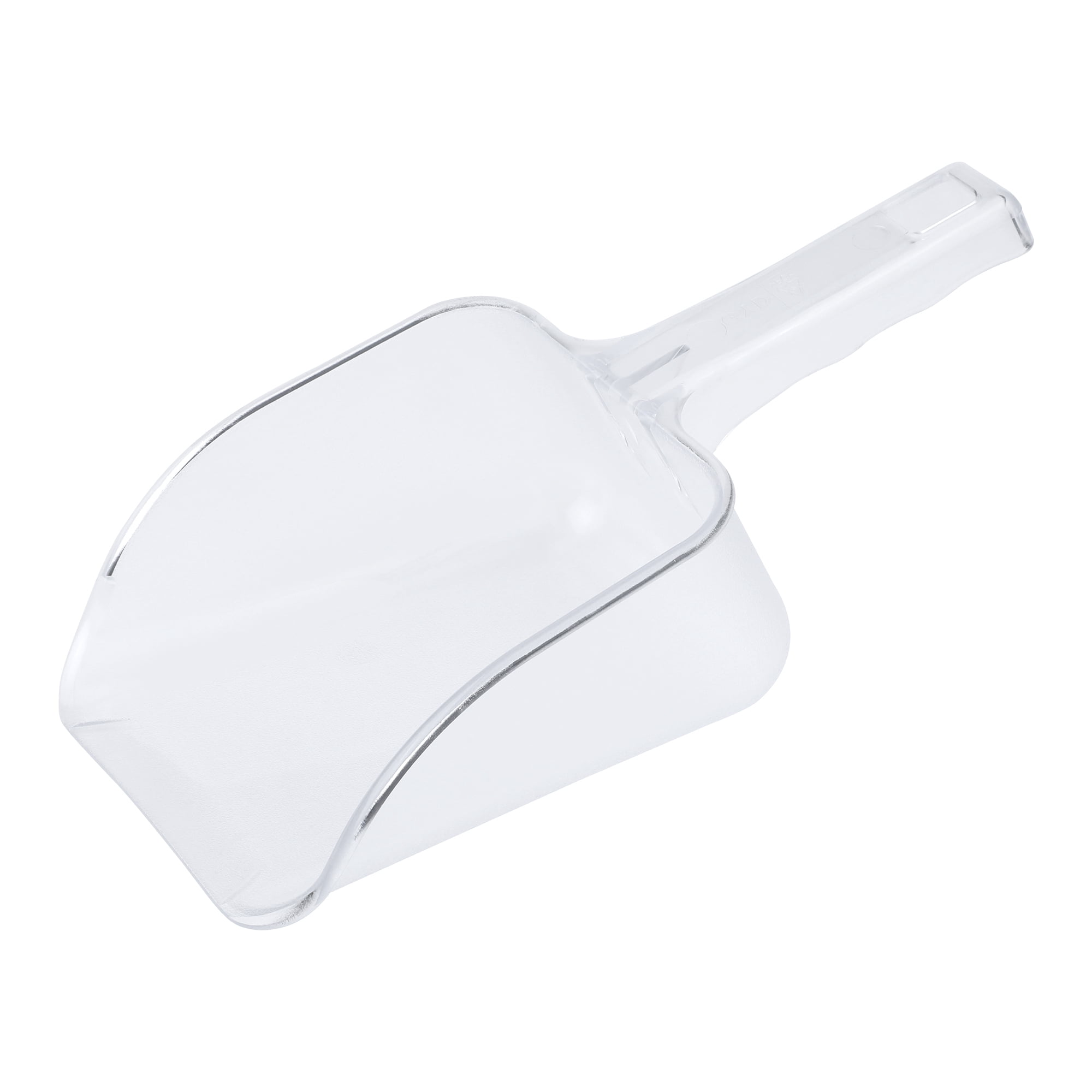 Unique Bargains Easy Clean Plastic Kitchen Use Ice Scoop Clear-1PCS 11.2*5.1inch