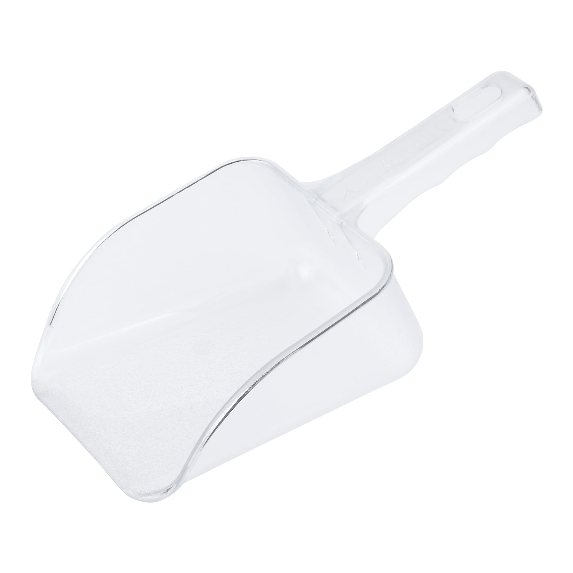 Unique Bargains Easy Clean Plastic Kitchen Use Ice Scoop Clear-1PCS 9.1*4.1inch
