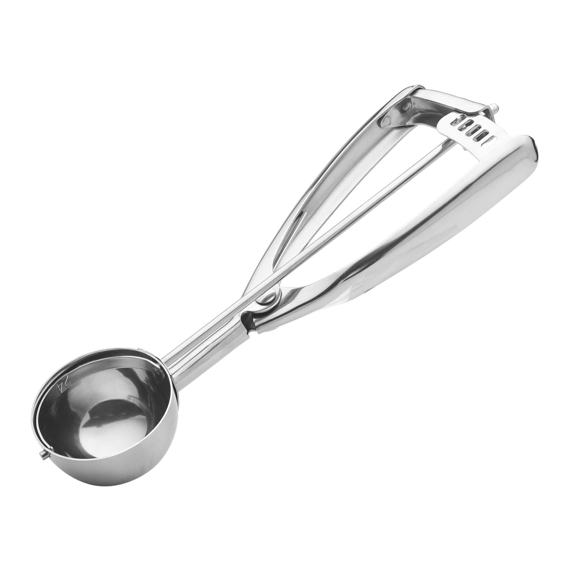 Unique Bargains Easy Clean Tool Stainless Steel Ice Cream Scoop Silver 8.5in