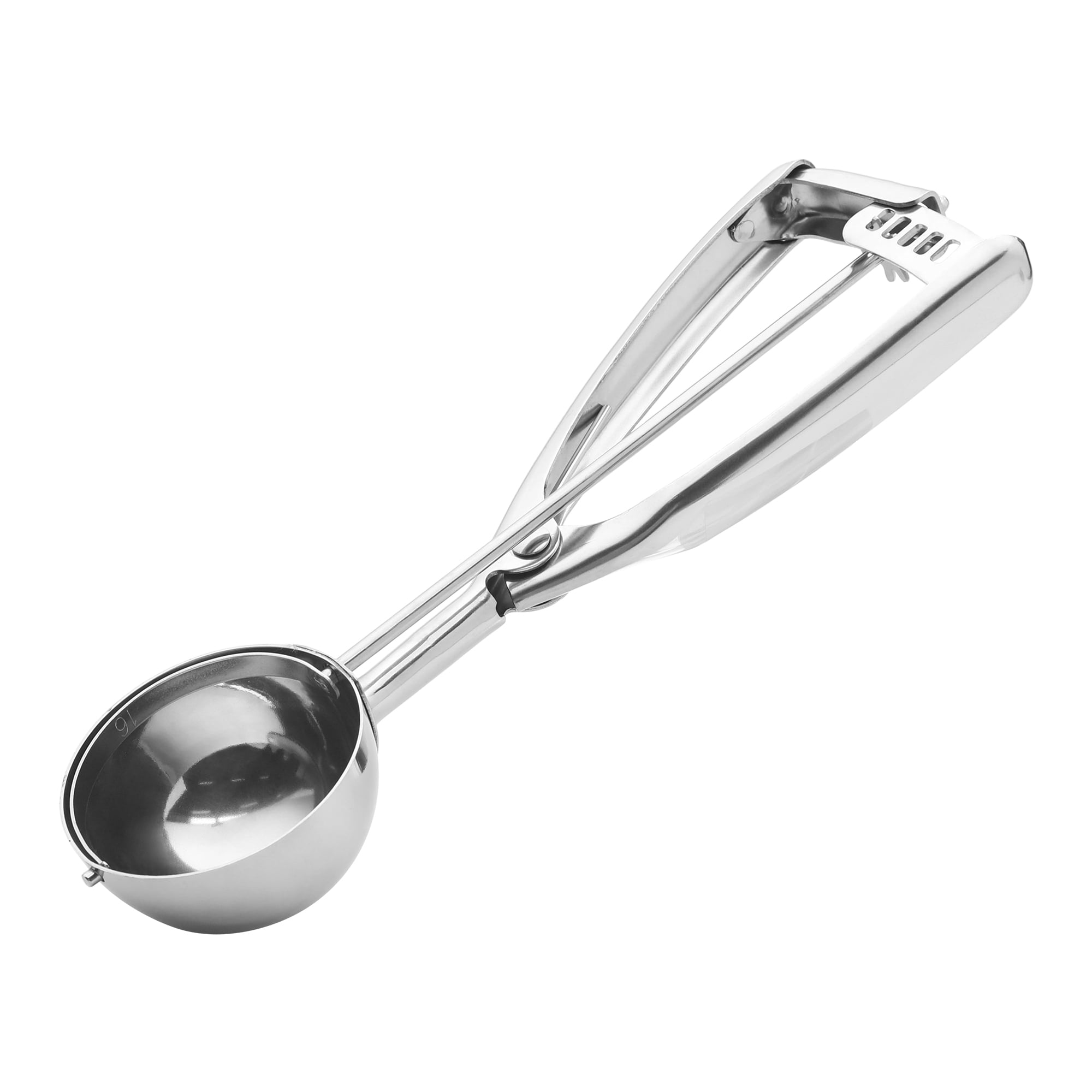 Unique Bargains Easy Clean Tool Stainless Steel Ice Cream Scoop Silver 8.7in