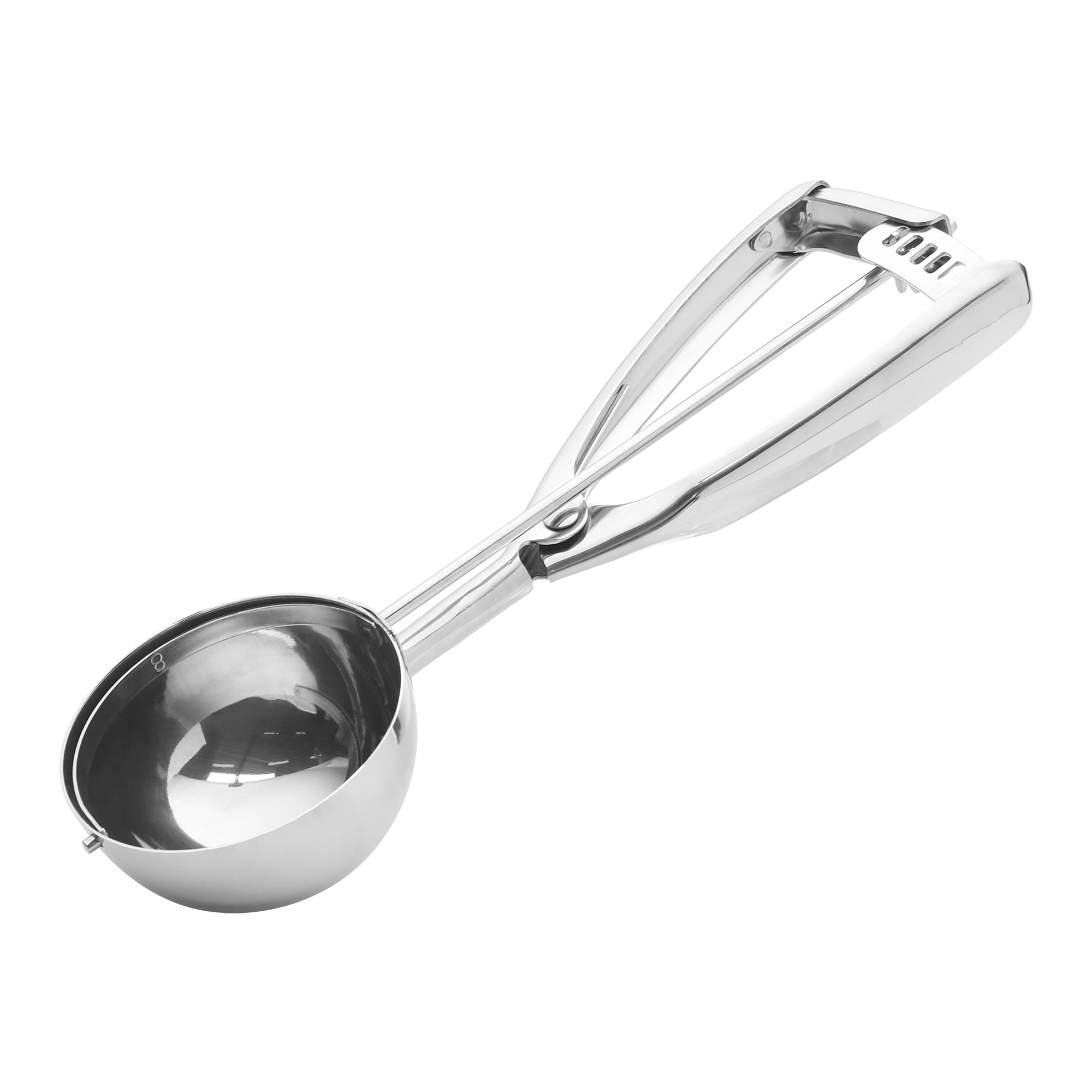 Unique Bargains Easy Clean Tool Stainless Steel Ice Cream Scoop Silver 9.3in