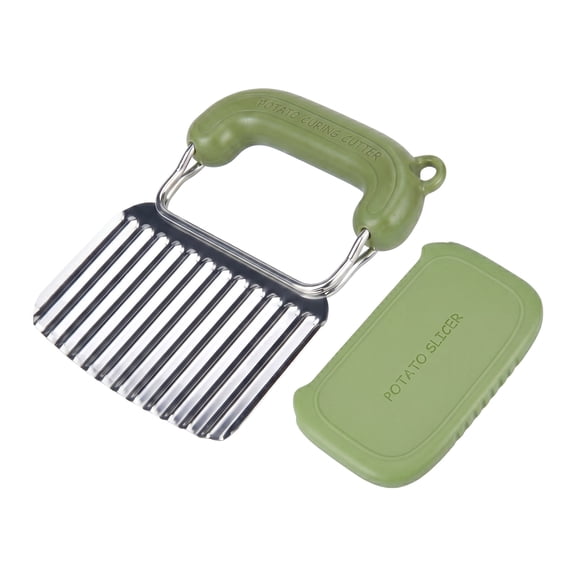 Unique Bargains Effective Mandoline Cutter Perfect for Tomato & Potato Green 5.4x4.3in