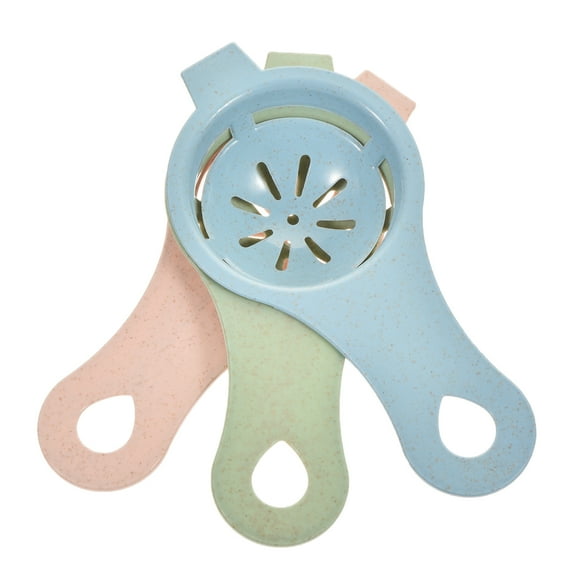 Unique Bargains Egg Separator 6 Pcs Plastic Cooking Baking Tool Blue Green Pink