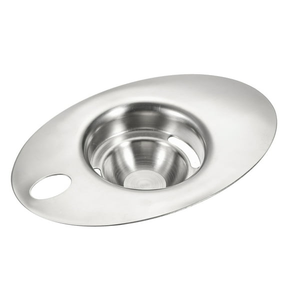 Unique Bargains Egg Separator Stainless Steel Kitchen Cooking Tool Egg Shape