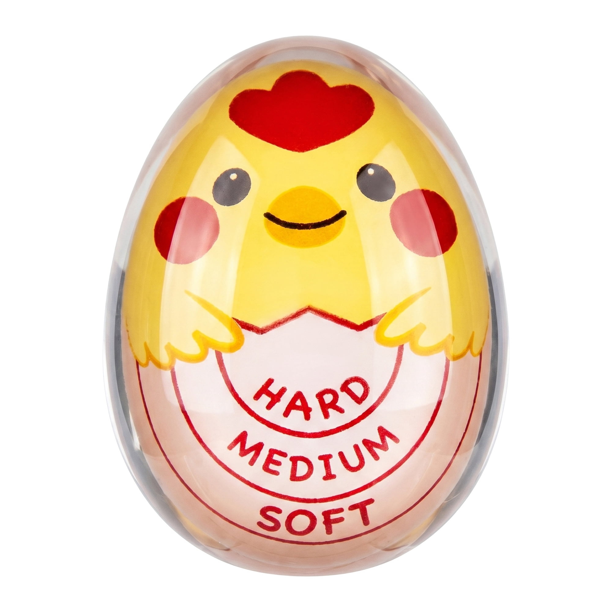Unique Bargains Egg Timer with Color Changing Indicator for Perfect Boiled Eggs Pink