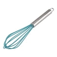 thumbnail image 1 of Unique Bargains Egg Whisk Silicone Mixer Kitchen Utensil Blending Stirring Blue, 1 of 7