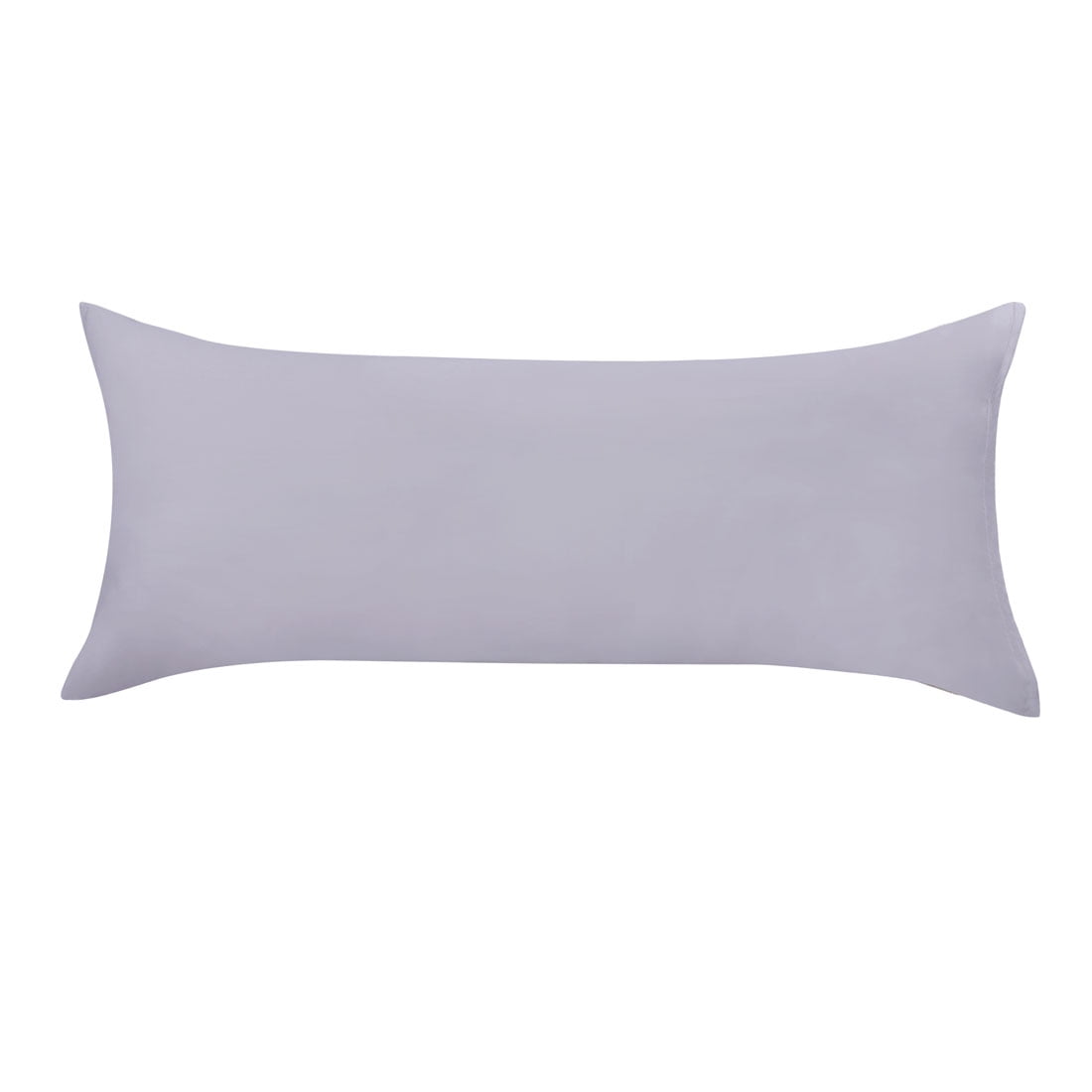 Unique Bargains Egyptian Cotton Zipper Long Body Pillow Cover Pale Purple 21 x 55 Walmart