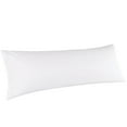 thumbnail image 1 of Unique Bargains Egyptian Cotton Zipper Long Body Pillow Cover White 21" x 55", 1 of 8