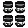 thumbnail image 1 of Unique Bargains Elastic Captain's Armband  Soccer Training Arm Band 4 Pack Black, 1 of 5
