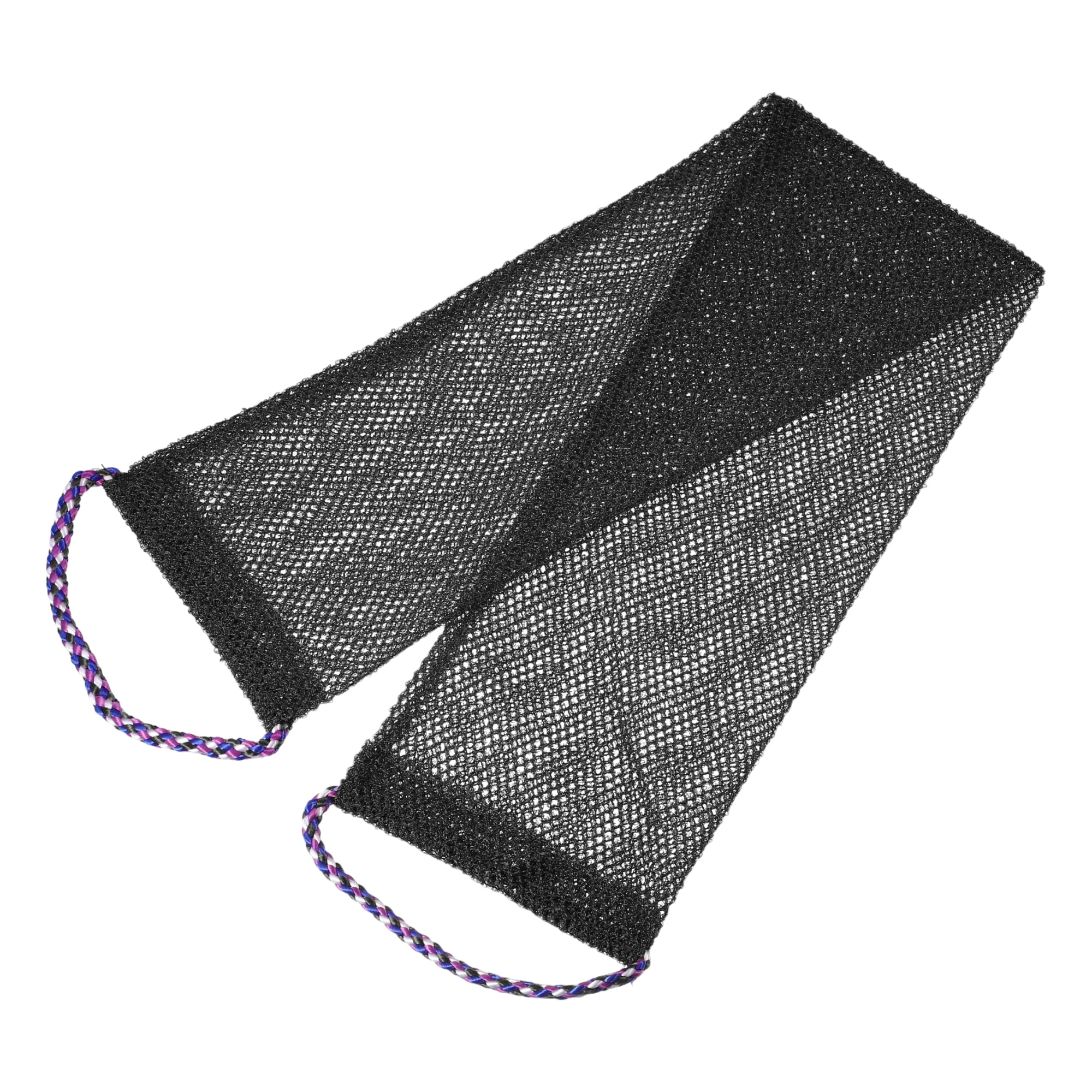 Unique Bargains Elasticity Body Body Scrubber 29.92"x5.51" Black