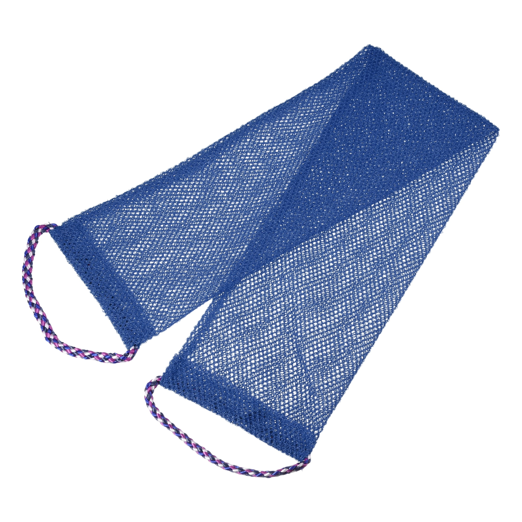 Unique Bargains Elasticity Body Body Scrubber 29.92"x5.51" Blue