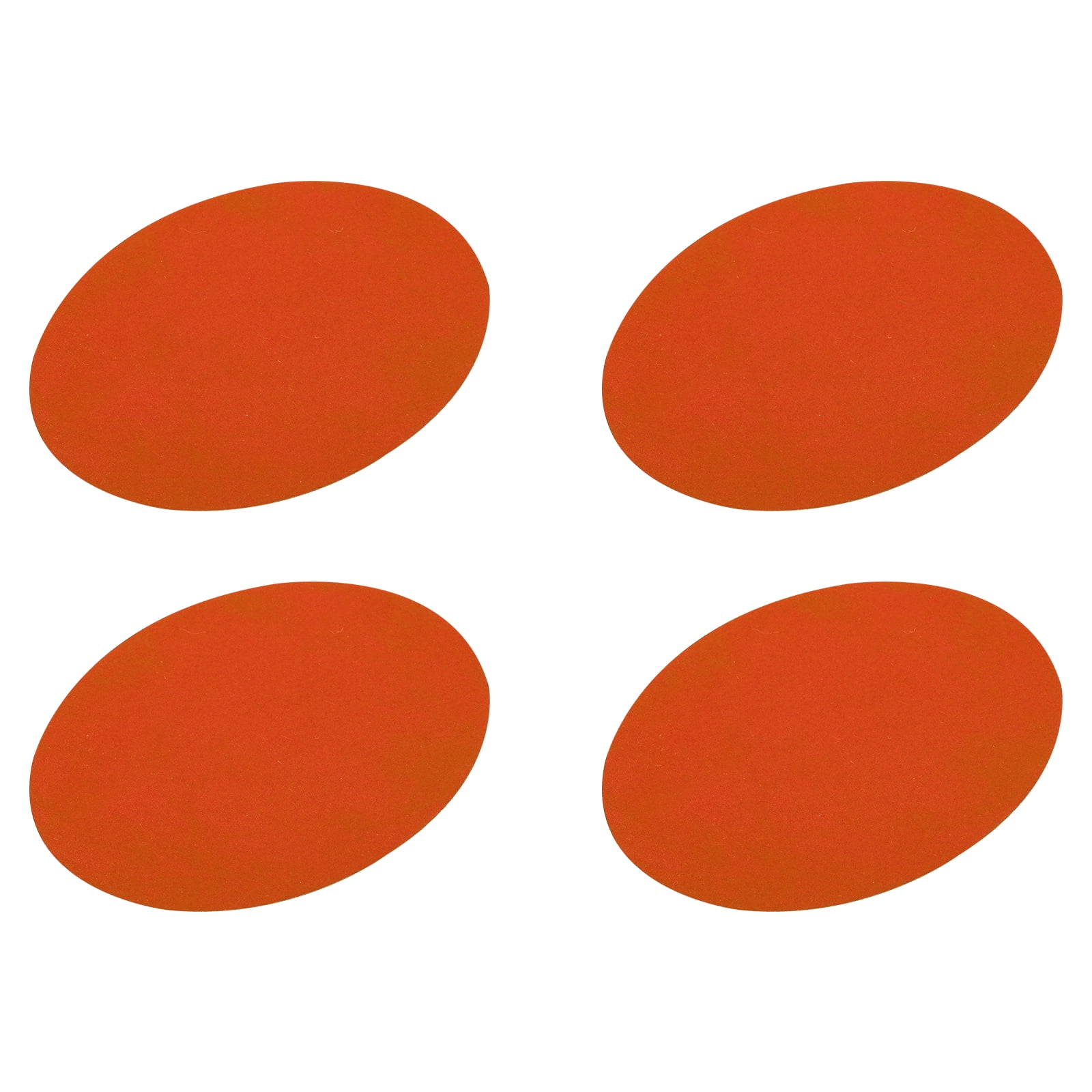 Unique Bargains Elbow Knee Iron-on Patches for Clothing Repair Crafts Orange-Red