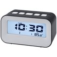 thumbnail image 1 of Unique Bargains Electric Alarm Clock with Temperature Display Black 4.3"L x 1.8"W x 2.4"H, 1 of 6