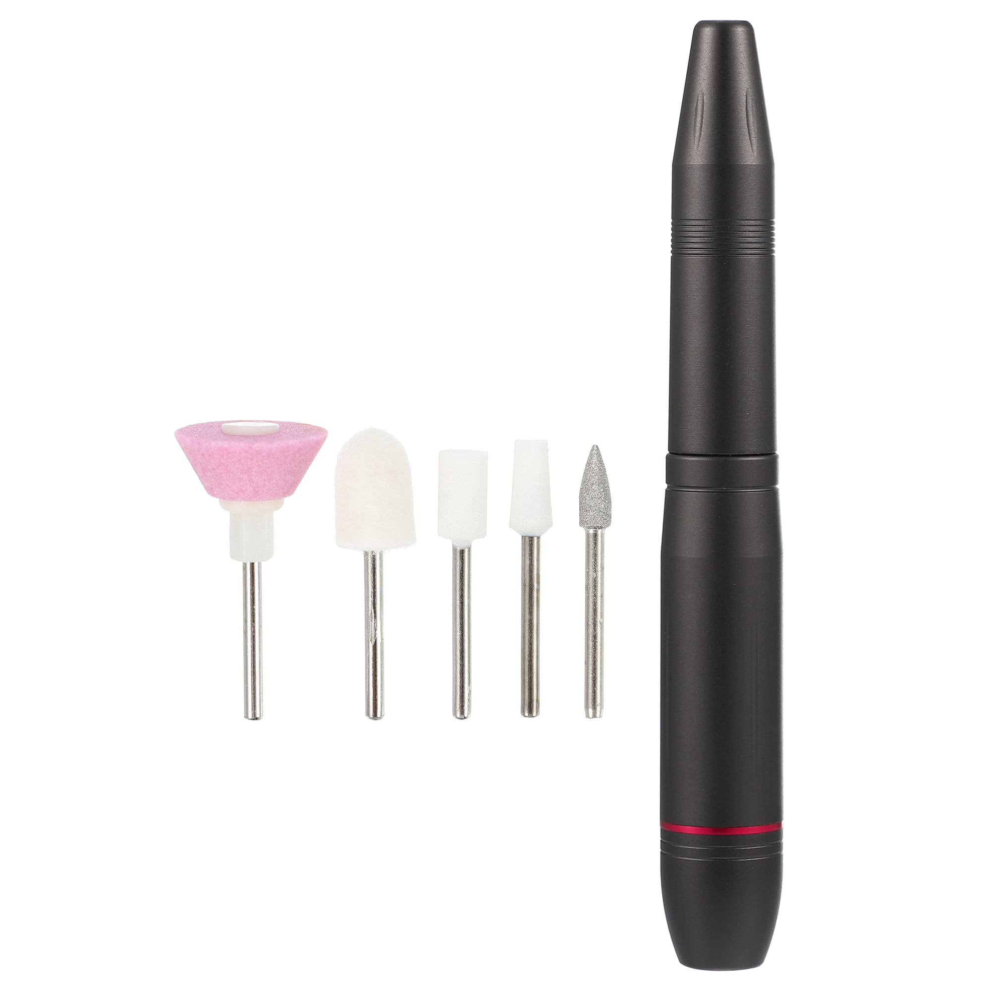 Unique Bargains Electric Nail Drill Kit 20000RPM Nail Drill Machine Nail Drill for Manicure Pedicure Polishing Deep Gray