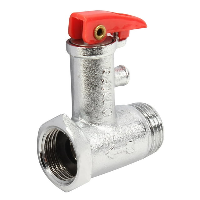 Unique Bargains Electric Water Heater 1/2" Male Thread Check  Relief Valve