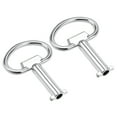 thumbnail image 1 of Unique Bargains Electrical Cabinet Key, 5.5mm Hole Zinc Alloy Water Meter Box Safety Key 2Pcs, 1 of 4