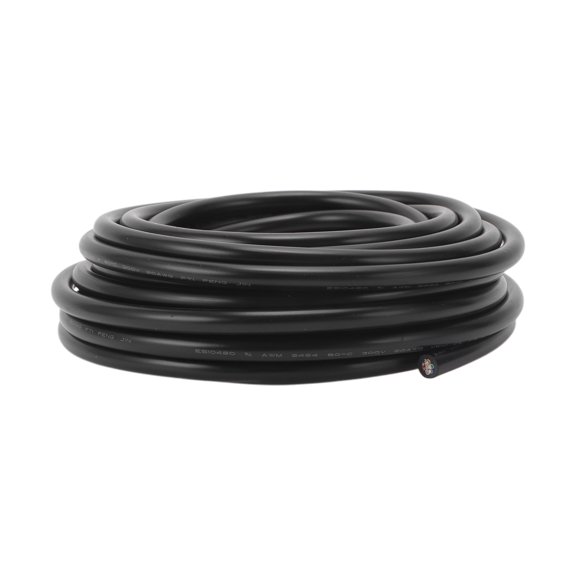 Unique Bargains Electrical Ground Wire Automotive Power Wire 25FT Black TC 1 Pcs 20AWG 7 Conductor Fully Insulated& Soft Touch Jacket Universal