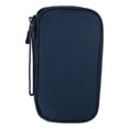 thumbnail image 1 of Unique Bargains Electronic Organizer Cable Double Layers Portable Pouch Green Large, 1 of 6