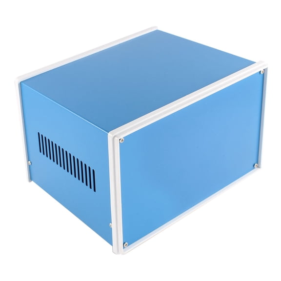 Unique Bargains Electronic Project Junction Box Enclosure Case DIY 7.87x7.09x5.31'' Metal Blue