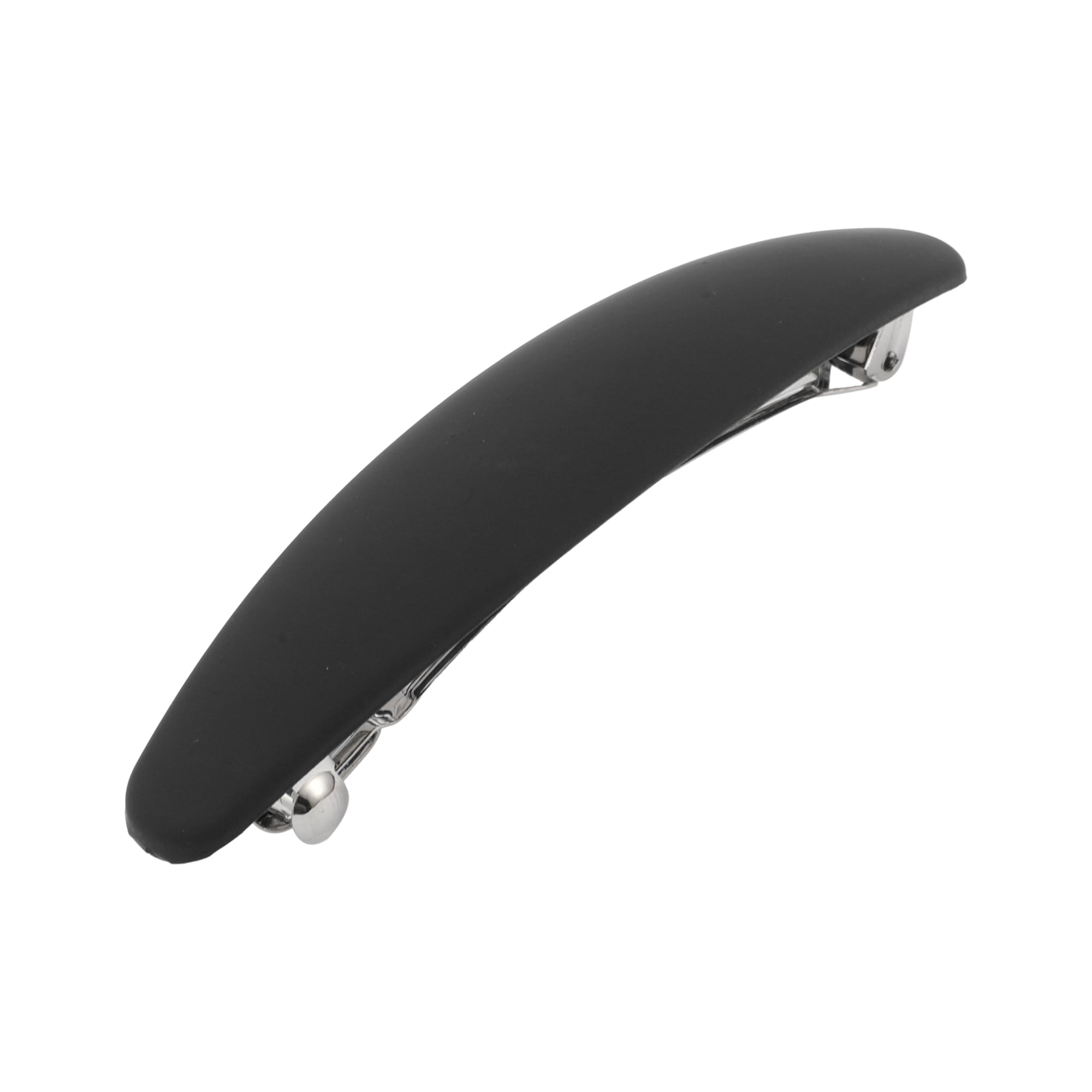 Unique Bargains Elegant Classic Oval Shape Hair Clips Hairdo Clips Black 4.13"x0.87"x0.71"