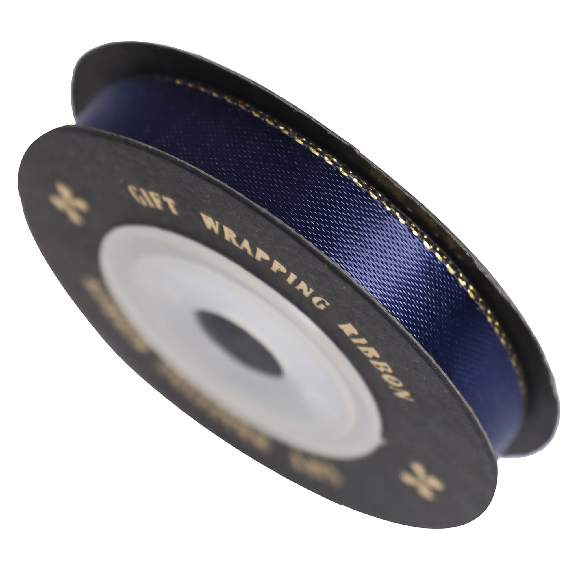 Unique Bargains Elegant Fabric Ribbon for Gift Wrapping and Crafting Projects Blue