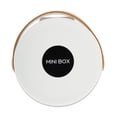 thumbnail image 1 of Unique Bargains Elegant Round Multi-Function Jewelry Box Organizer White, 1 of 5