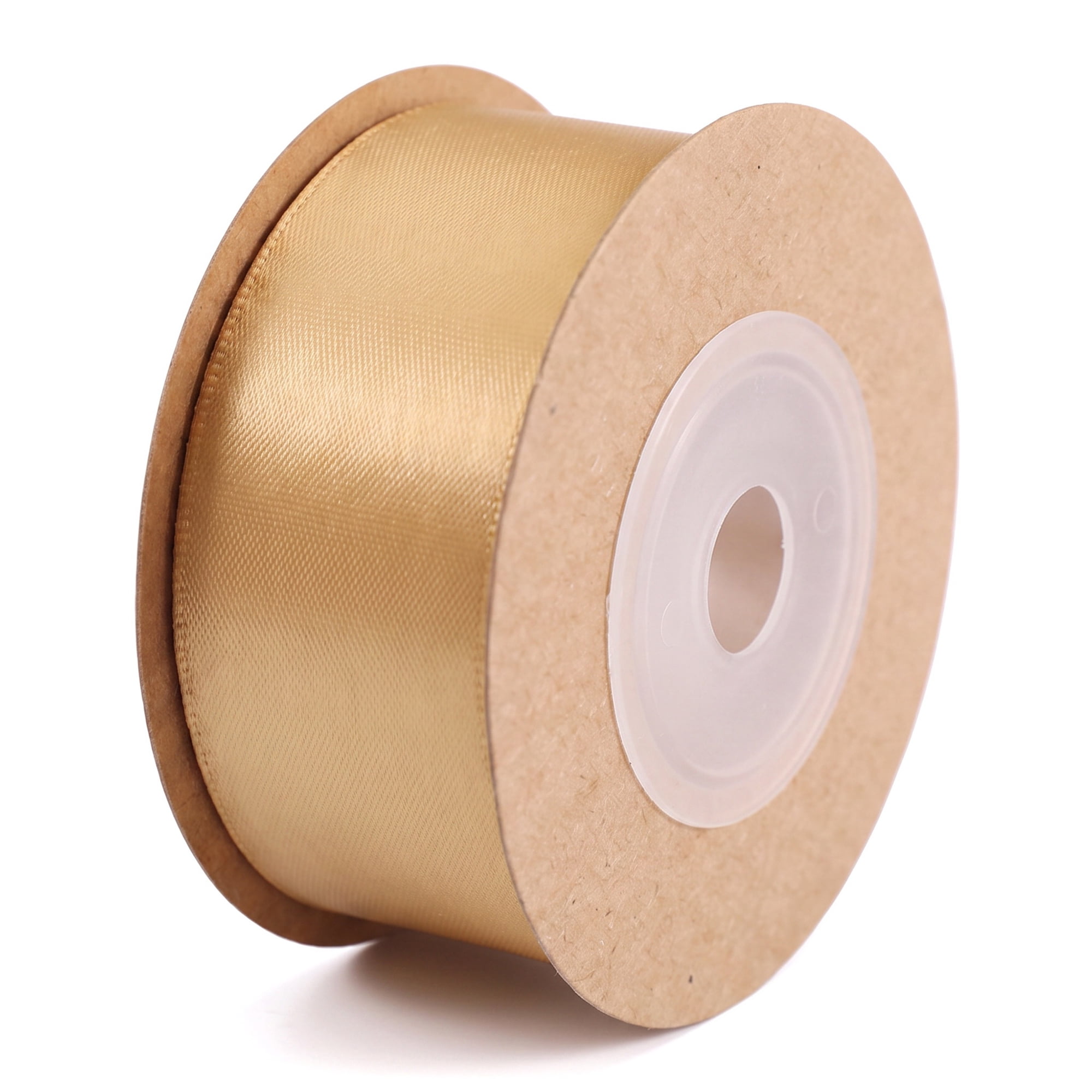 Unique Bargains Elegant Satin Ribbon for Gift Wrapping and Decoration Purposes Champagne