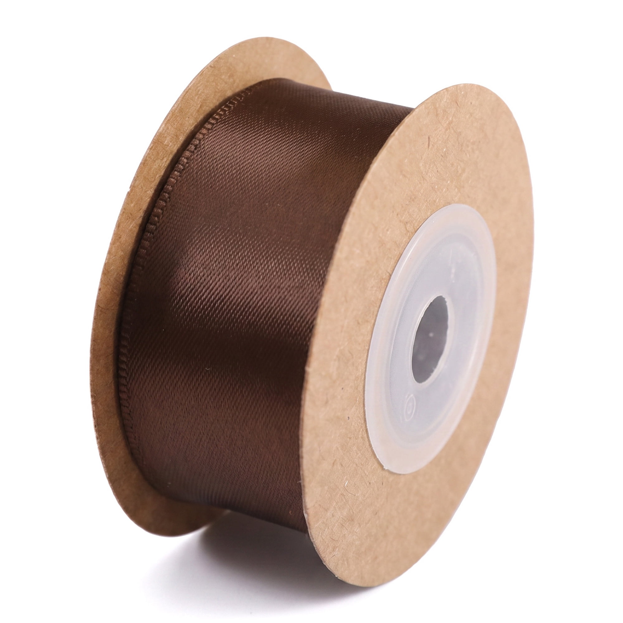 Unique Bargains Elegant Satin Ribbon for Gift Wrapping and Decoration Purposes Coffee