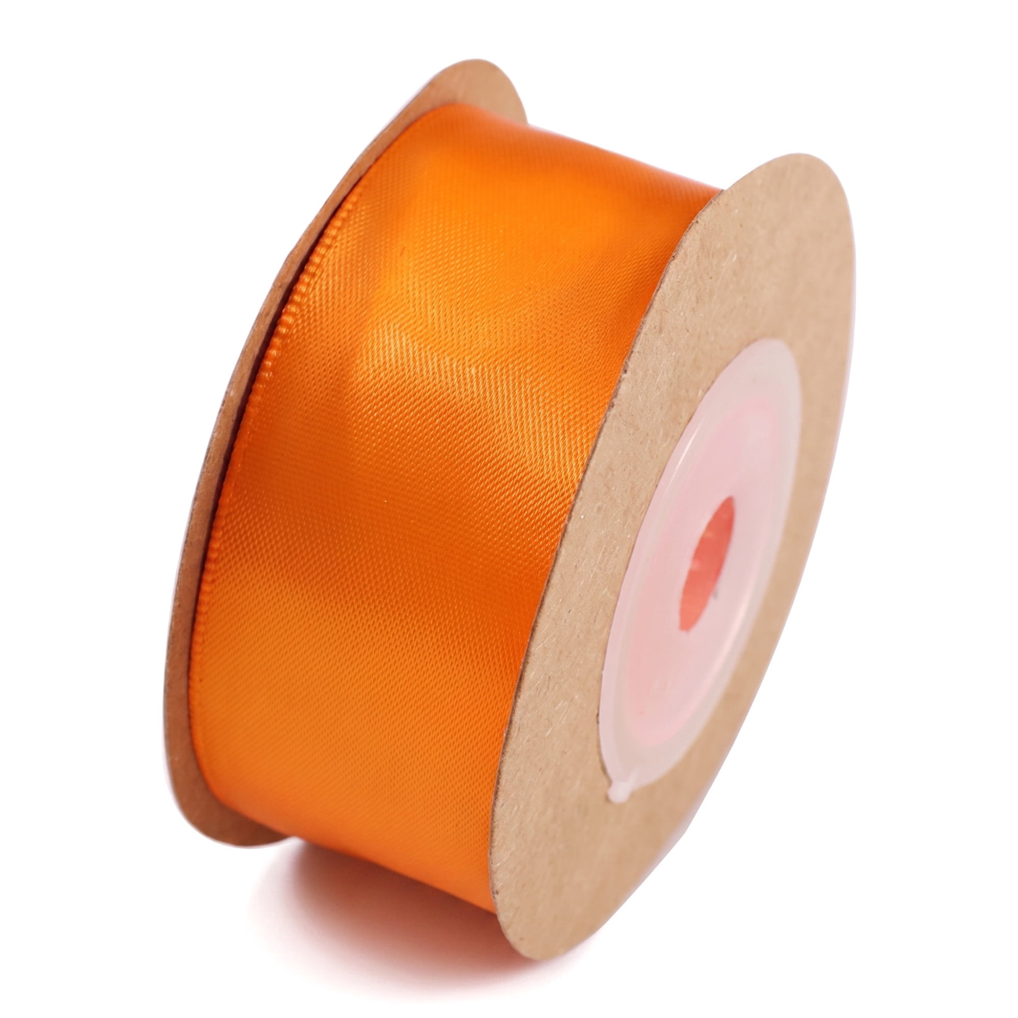 Unique Bargains Elegant Satin Ribbon for Gift Wrapping and Decoration Purposes Orange