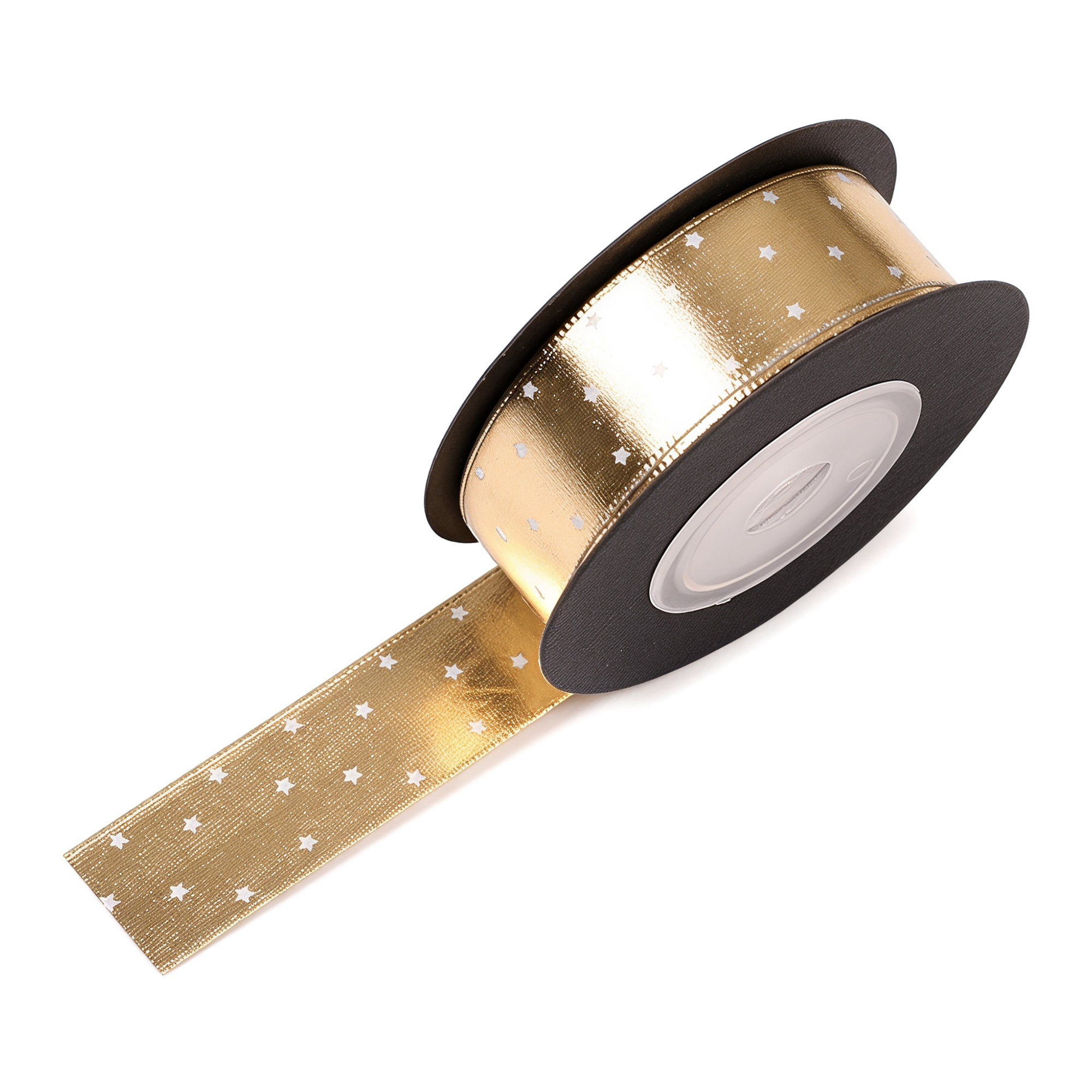 Unique Bargains Elegant Star Pattern Fabric Ribbon for Creative Presentations Star Pattern