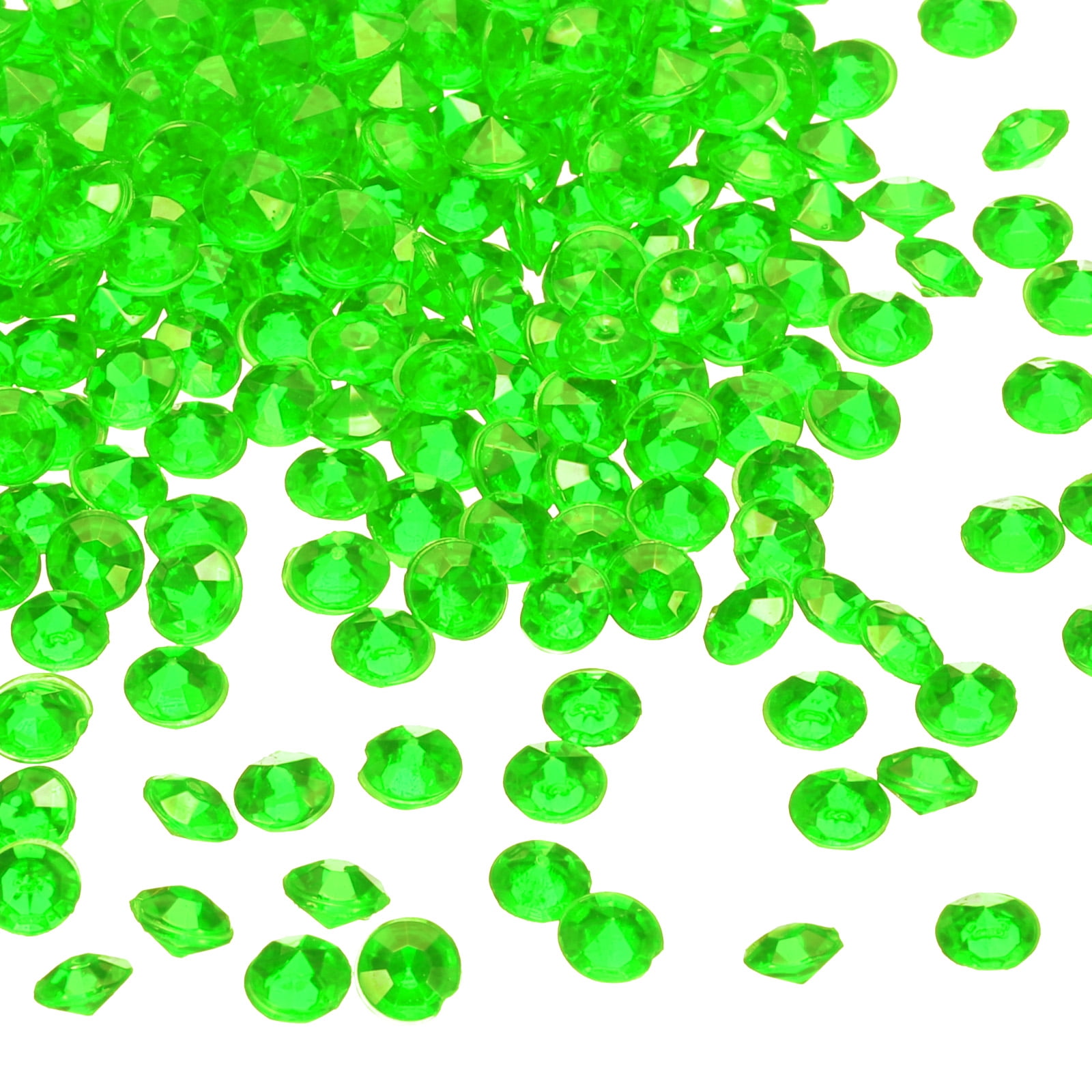 Unique Bargains Elegant Wedding Table Scatter Confetti for Decorations Green 0.18"
