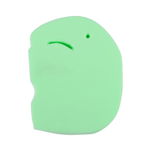 Unique Bargains Elephant Shape Bath Sponge Body Scrubber 1 Pc Green
