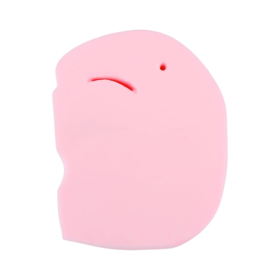 Unique Bargains Elephant Shape Bath Sponge Body Scrubber 1 Pc Pink