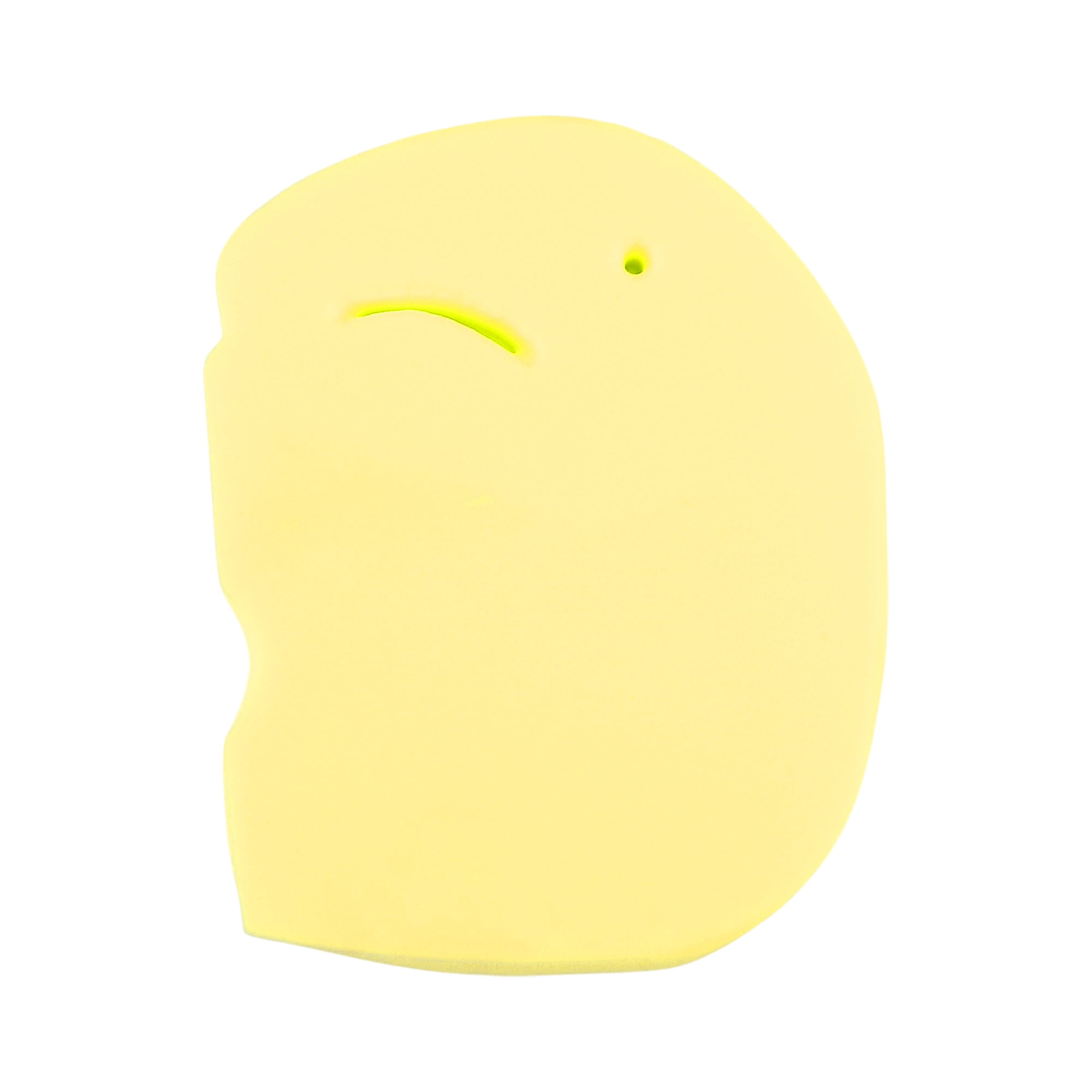 Unique Bargains Elephant Shape Bath Sponge Body Scrubber 1 Pc Yellow