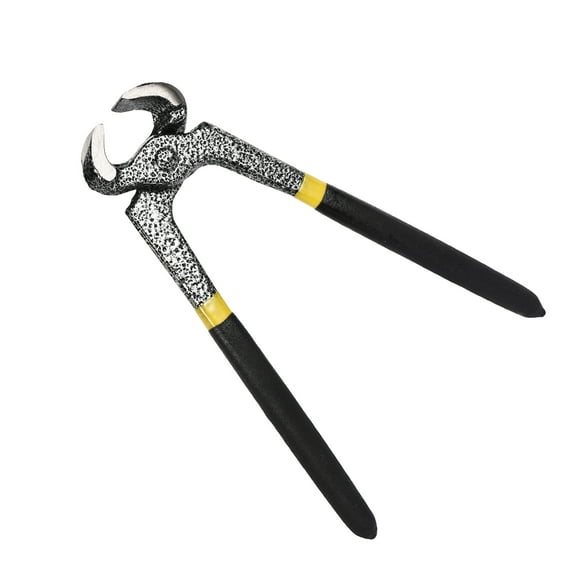 Unique Bargains End Cutting Pliers Precision End Nippers Dipped Plastic Handle Wire Cutter Pliers 8.07" x 2.20" Black