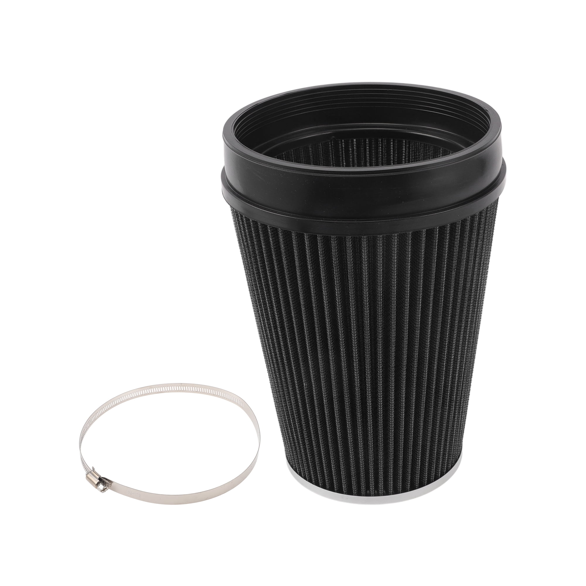 Unique Bargains Engine Air Filter 152mm High Flow Cylinder Clamp-On ...