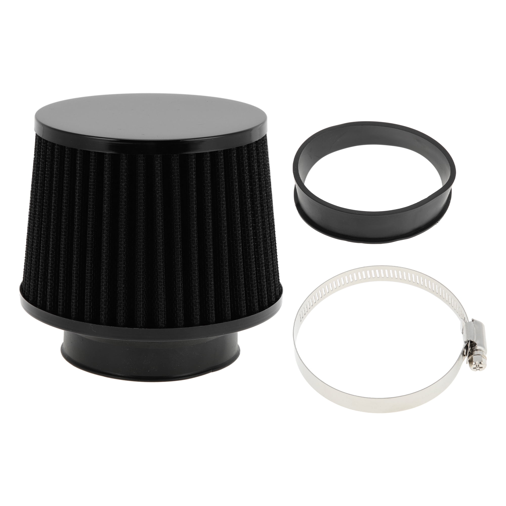 Unique Bargains Engine Air Filter 76mm/70mm High Flow Cylinder Clamp-On ...