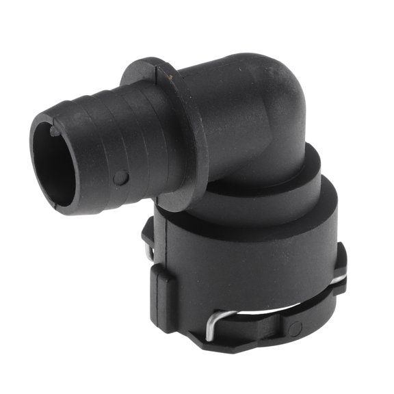 Unique Bargains Engine Coolant Hose Connector for Opel Mokka J13 2012-2022 Plastic Radiator Coolant Hose Pipe Connector No.96958300 Black 1 pcs