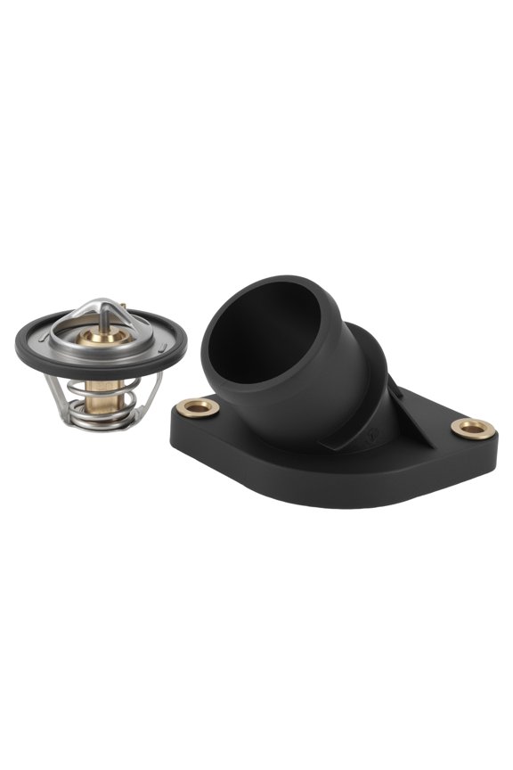 Engine Coolant Thermostat Housing Assembly for Chrysler Aspen 07-09 for Dodge Dakota Durango 01-09 Nitro 07-11 for Jeep Commander 06-10 Grand Cherokee 01-10 Replace 5589KT/902312
