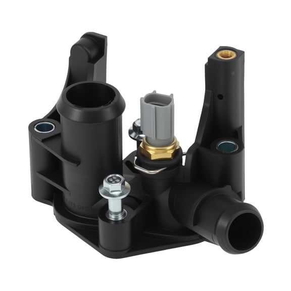 Unique Bargains Engine Coolant Water Outlet Thermostat Housing for Ford B-Max C-Max Ecosport Fiesta Focus Fusion Mondeo Puma 7M5G8K556AC/1531004/1221325/1301772/1306056/1141206/1098780
