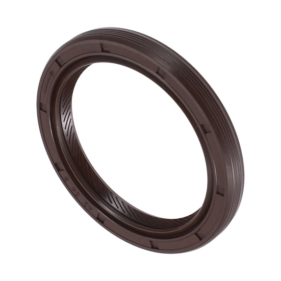 Unique Bargains 1PC Engine Crankshaft Oil Seal Compatible for Toyota Tacoma 2009-2019 for Lexus IS250 2009-2015 Rubber Brown