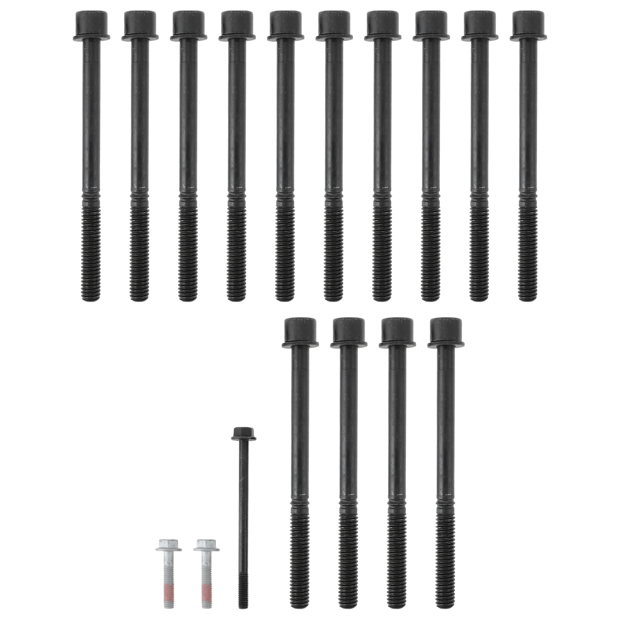 Unique Bargains Engine Cylinder Head Bolt Set for Chevrolet Colorado 2.8L 3.5L 04-06 No.ES 71334